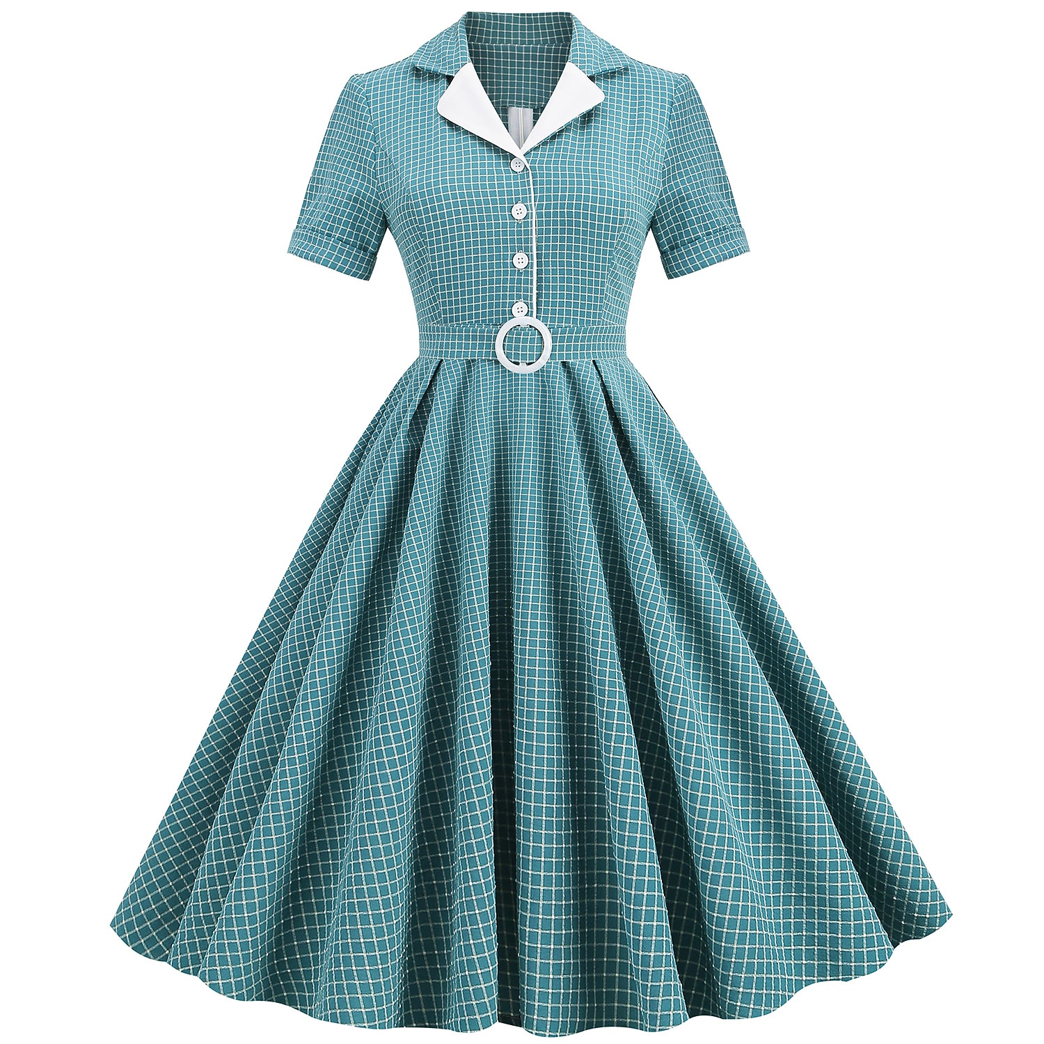 fit and flare semi formal dress Fit & Flare Dress (Rose) main image 1