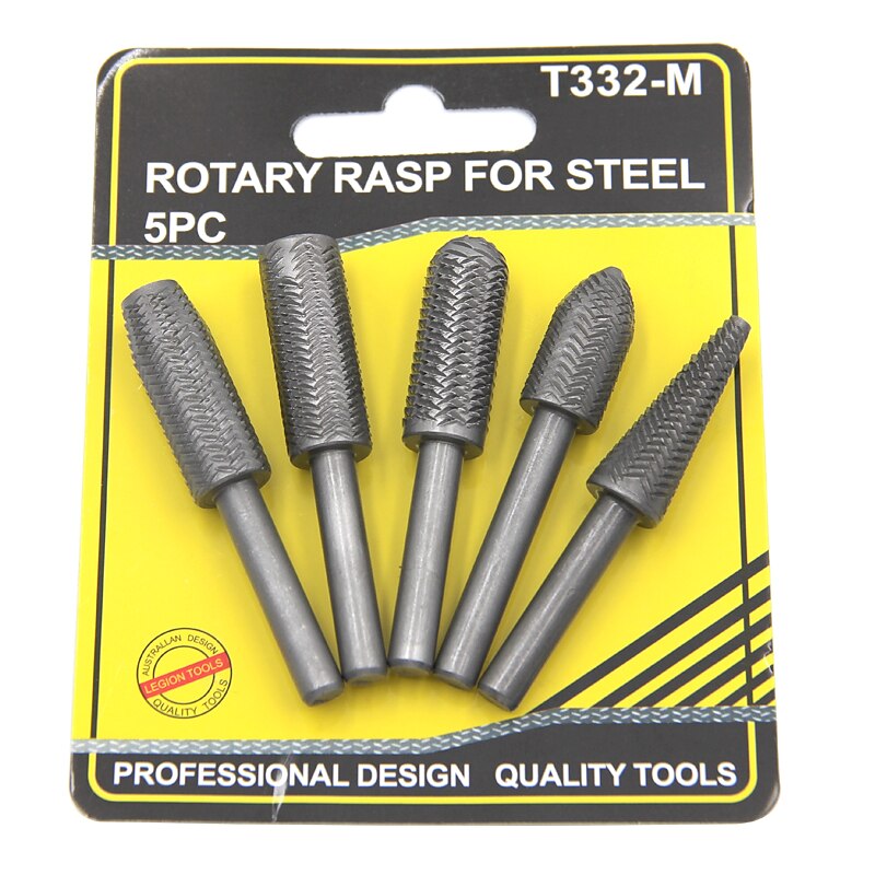5 pz file rotativo file in acciaio bolla shell falegname fai da te morbido metallo rifilatura set metallo rettifica strumento di riparazione del 2025 a $15.99 –P7