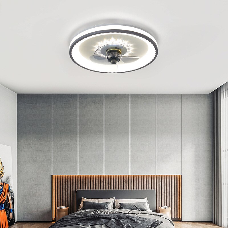 50 cm LED-Deckenventilator Licht Deckenventilator Metall lackiert moderne 220-240V 2025 - $244.69 –P6