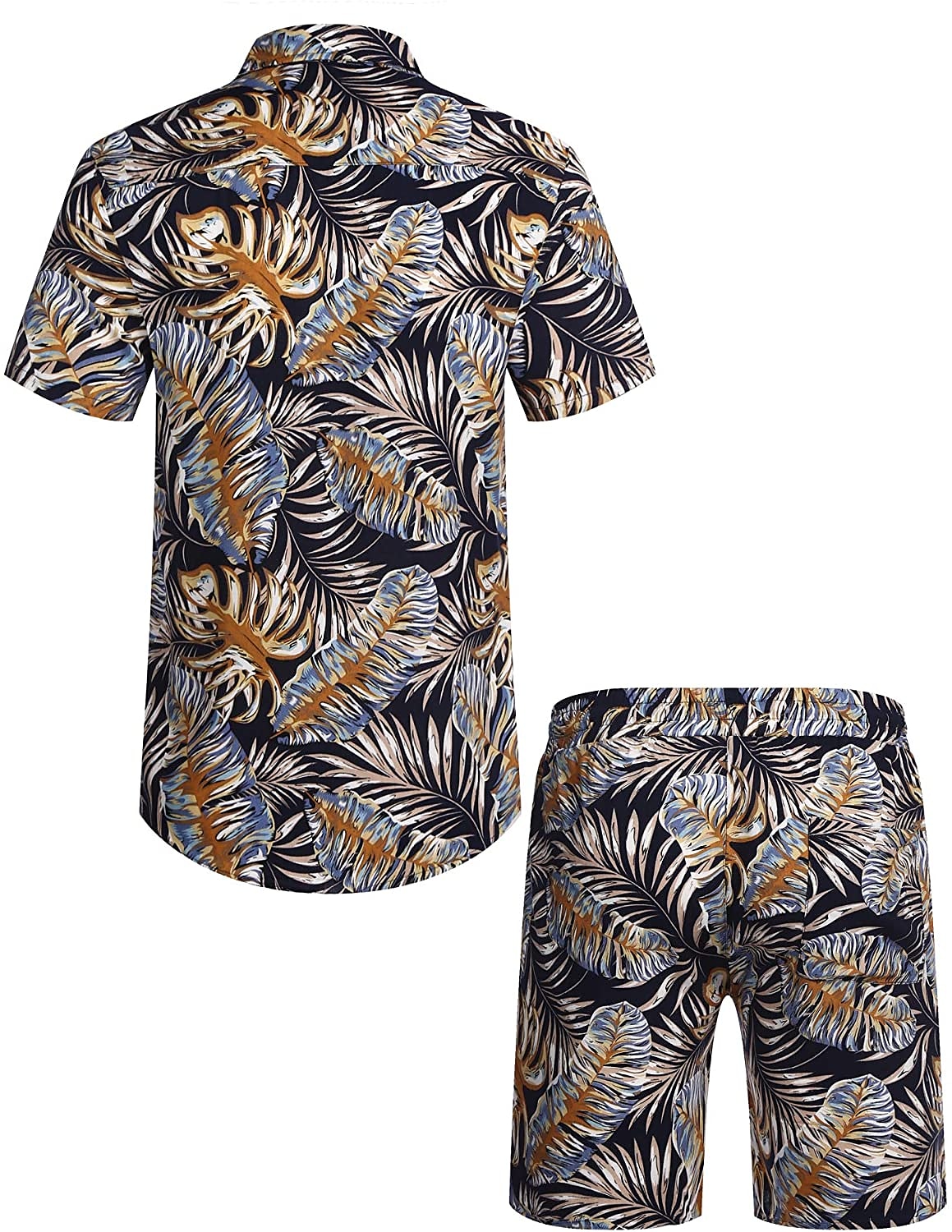 Men's Floral Graphic Tropical Flowers 2pcs Shirts Sets Summer Hawaiian Shirt Short Sleeve Short Pants Turndown Designer Beach Vacation Casual Daily 3D Summer Silver Red / White Green / Black 2025 - $34.99 –P9