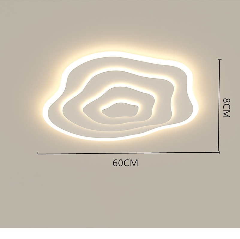 50/60 cm moderna luz de teto led hall lâmpada criativa quarto lâmpada de estudo lâmpada de teto de arte quente de 2026 por $368.16 –P6