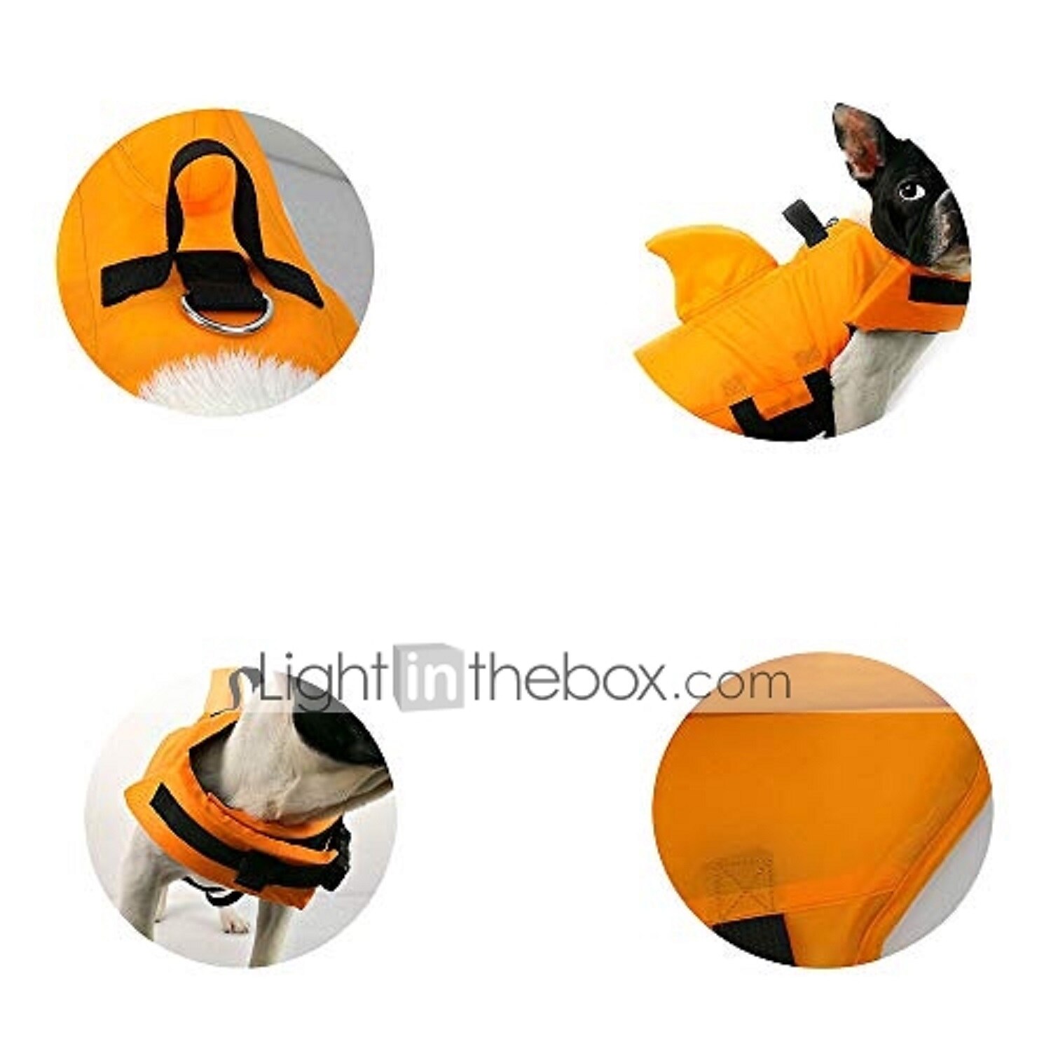 Pet Life Jacket, Dog Swimsuit with Shark Fin, Swimming Float Saver with Superior Buoyancy and Rescue Handle for Small Medium Large Dogs 2025 - $30.99 –P9