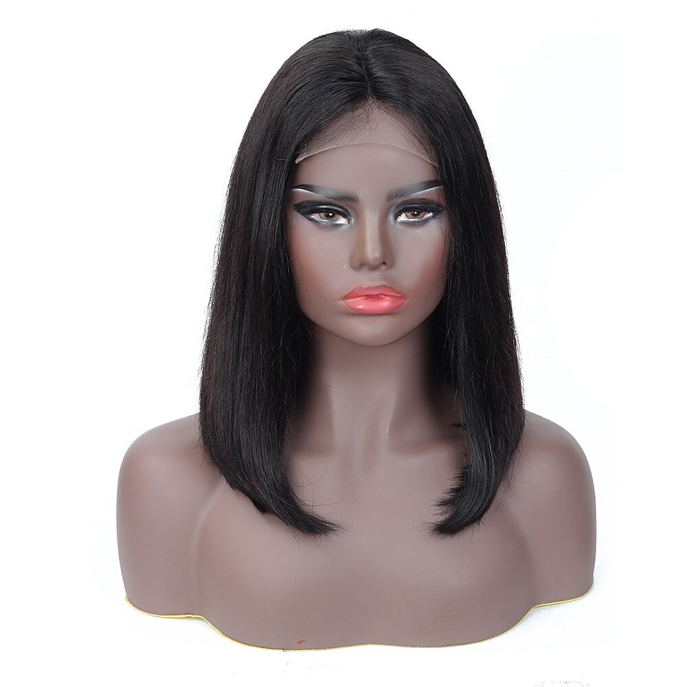Short Bob Lace Front Wigs Human Hair for Black Women 150% Density Brazilian 4×4x1 T Part Lace Front Wigs Straight/Kinky Curly Human Hair Pre Plucked with Baby Hair Natural Hairline Wigs 8-16 Inch 2025 - $3.99 –P3