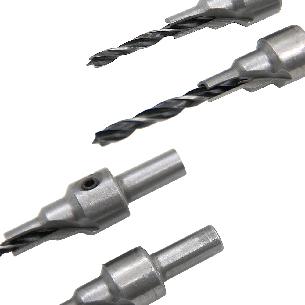 2025年 2本/セットドリルビットセット皿穴2枚刃3段4mm/6mm 5mm/7mmウッドリーマー木工面取りキット用電動工具  コレクション – $9.99 –P5