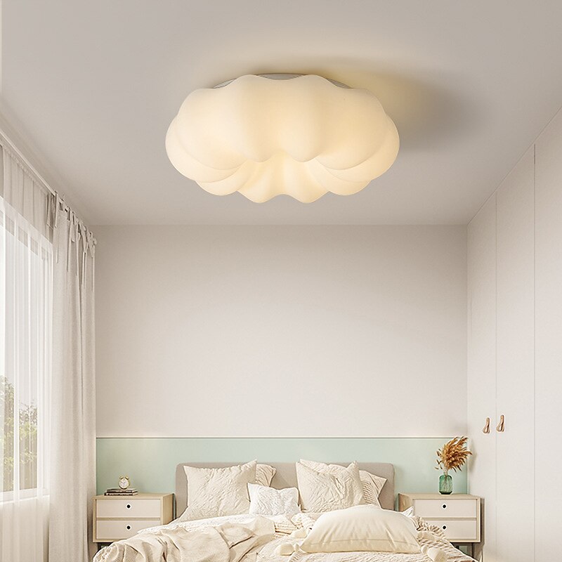 30 cm wolken deckenleuchte led pendelleuchte kronleuchter wohnzimmer kinderzimmer deckenleuchte einfach nordisch kreativ netzwerk rot kürbis lampe restaurant schlafzimmer 2025 - $169.99 –P7