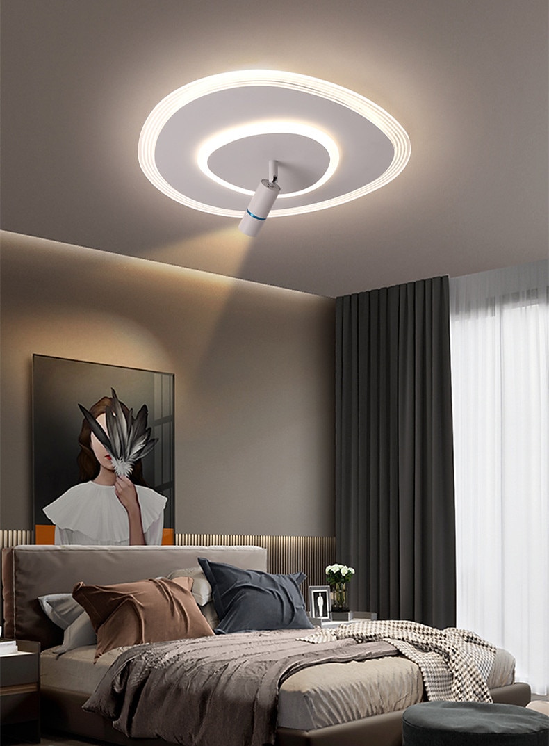 40/50 cm plafonnier led projecteur créatif lampe de chambre principale moderne de 2026 ? $279.99 –P1