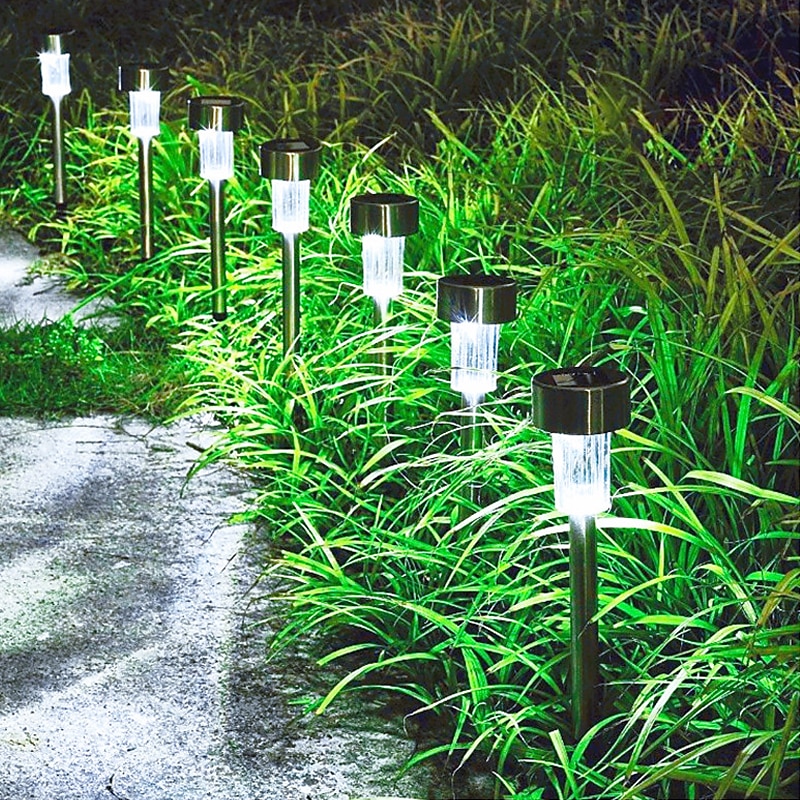 12 stücke solar garten rasen lichter im freien led solar licht wasserdicht terrasse weg beleuchtung hof landschaft dekoration lampe 2026 - $43.99 –P5
