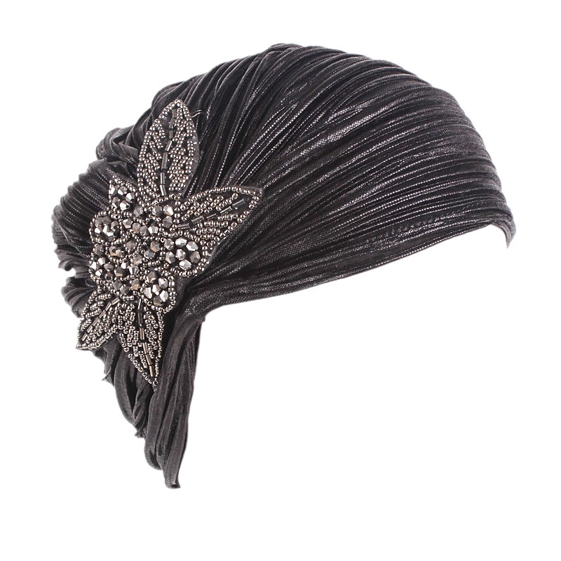 Retro / vintage De livlige 20-årene 1920-tallet Ruffle Turban Hat Hodeinnpakninger Charleston Bryllupsgjest Kostyme Dame Maskerade Fritid / hverdag Bryllupsmottagelse Utdrikningslag Voksne Hatt 2026 - $18.99 –P2