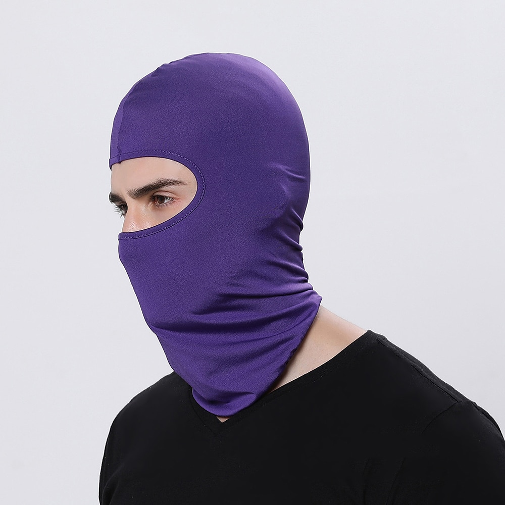 balaclavas Συμπαγές Χρώμα Αντιηλιακό Αναπνέει Με προστασία από την σκόνη Σκούπισμα ιδρώτα Άνετο Ποδήλατο / Ποδηλασία Σκούρο γκρι Λευκό Μαύρο για Ανδρικά Γυναικεία Ενηλίκων / Ελαστικό 2025 - $6.99 –P7