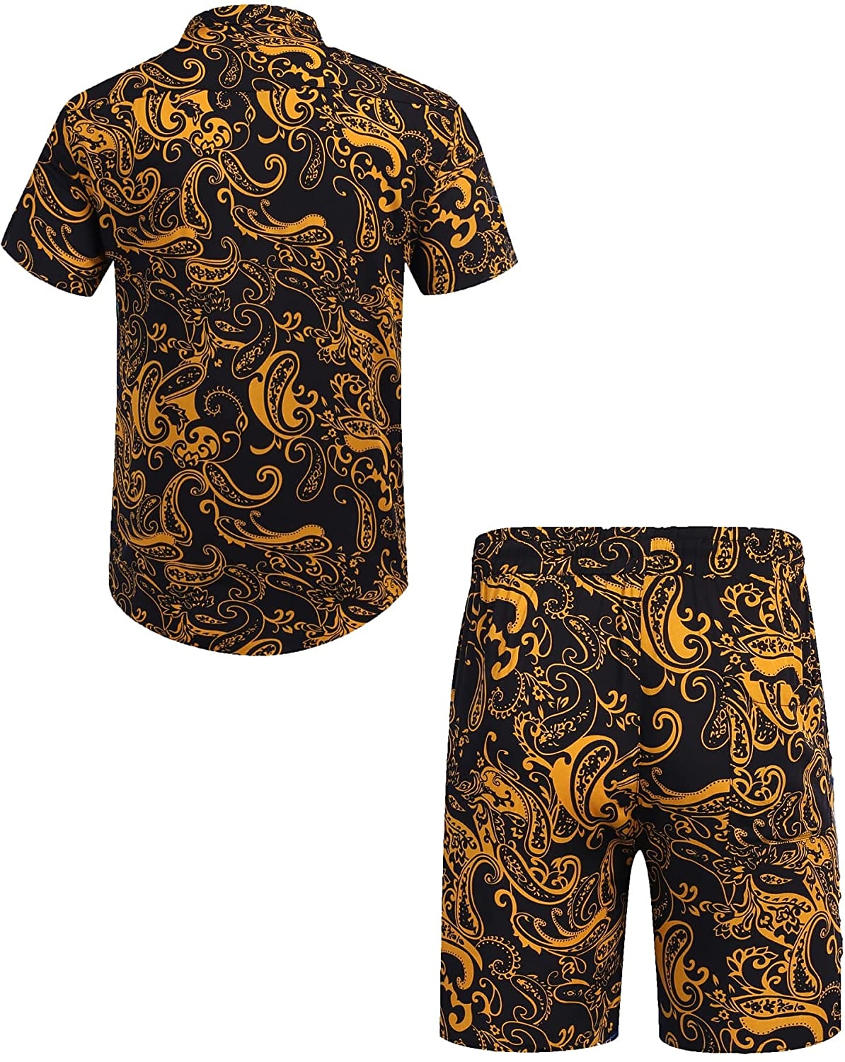 Men's Floral Graphic Tropical Flowers 2pcs Shirts Sets Summer Hawaiian Shirt Short Sleeve Short Pants Turndown Designer Beach Vacation Casual Daily 3D Summer Silver Red / White Green / Black 2025 - $34.99 –P12