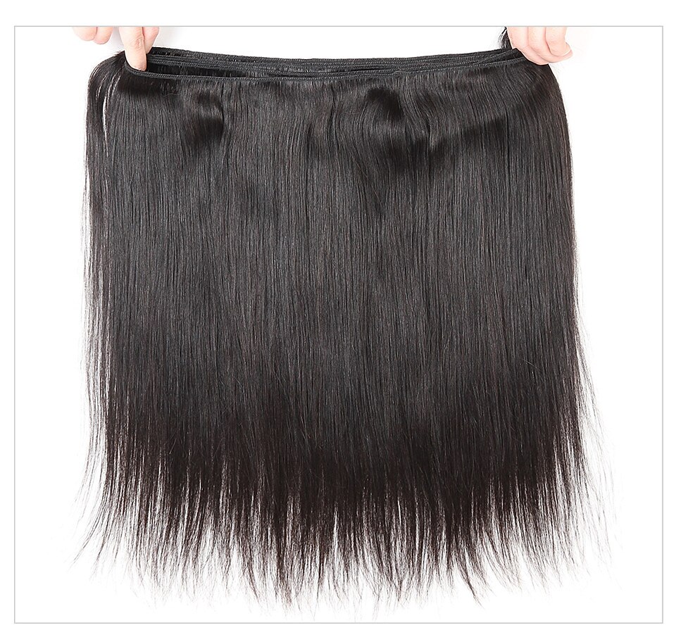 3 Bundles Hair Weaves Brazilian Hair Straight Human Hair Extensions Human Hair Natural Color Hair Weaves / Hair Bulk Extension Bundle Hair 8-28 inch Natural Color Odor Free Best Quality New Arrival 2025 - $60.99 –P5