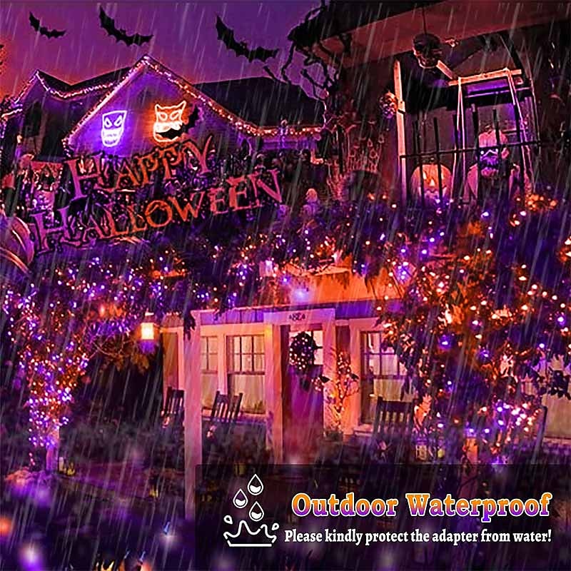 50m 100m ghirlanda albero di natale luci fatate 400 800led stringa di luce ip65 impermeabile catena giardino esterno ghirlanda festa di nozze vacanza paesaggio decorazione illuminazione blu colorato del 2025 a $66.99 –P15