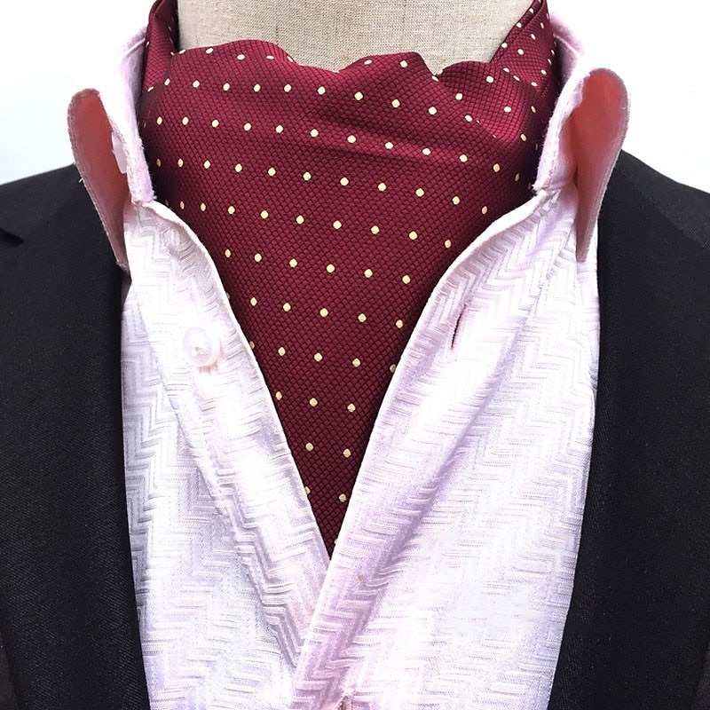 Men's Ties Cravat Ascot Work Wedding Gentleman Jacquard 2025 - $23.99 –P6