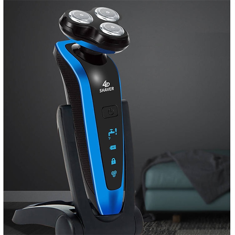 Набор для стрижки волос моющийся электрический бритва триммер для бороды электрическая бритва для мужчин перезаряжаемая бритва с аксессуарами для чистки ушей подарок на День Святого Валентина 2026 - $17.99 –P6