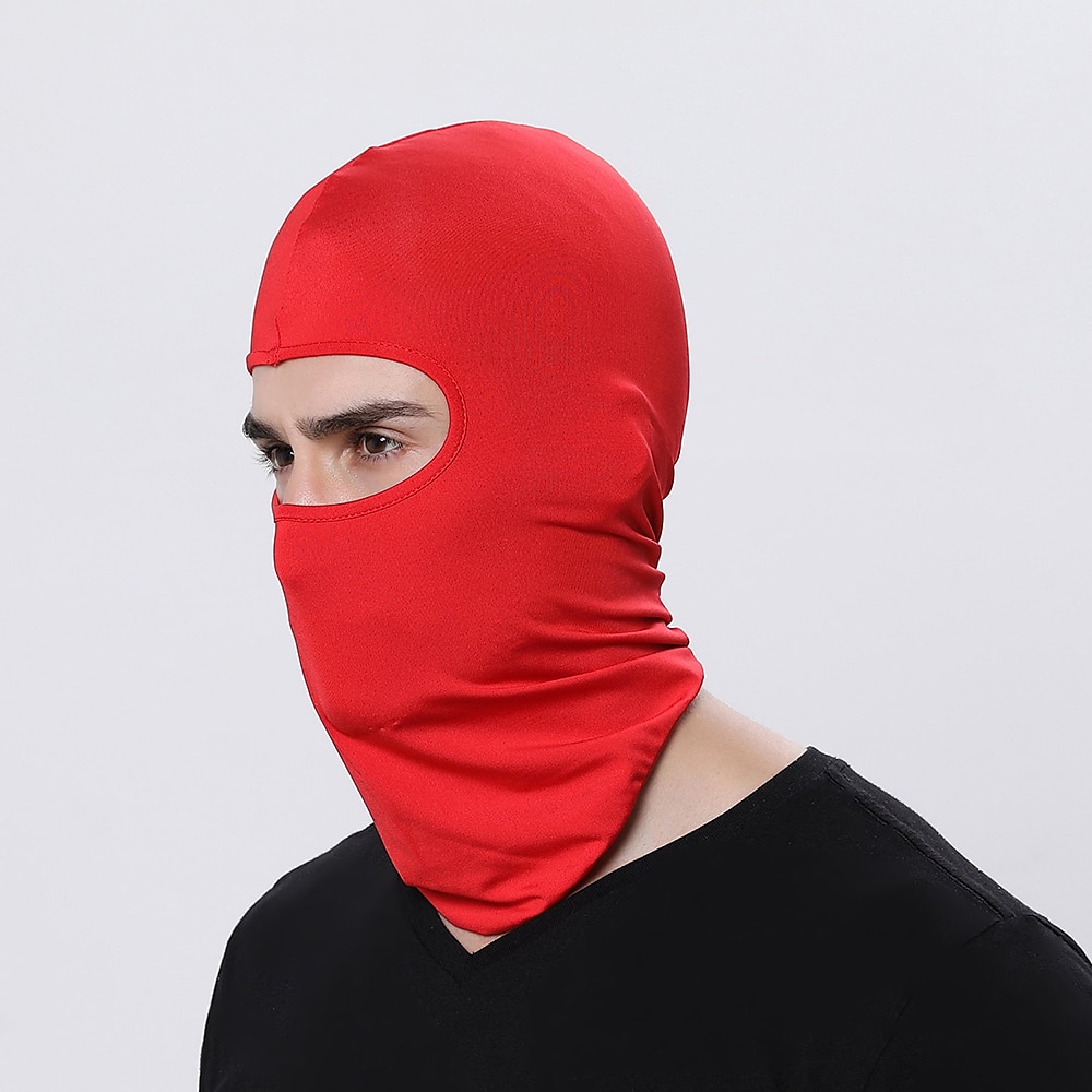 balaclavas Συμπαγές Χρώμα Αντιηλιακό Αναπνέει Με προστασία από την σκόνη Σκούπισμα ιδρώτα Άνετο Ποδήλατο / Ποδηλασία Σκούρο γκρι Λευκό Μαύρο για Ανδρικά Γυναικεία Ενηλίκων / Ελαστικό 2025 - $6.99 –P9