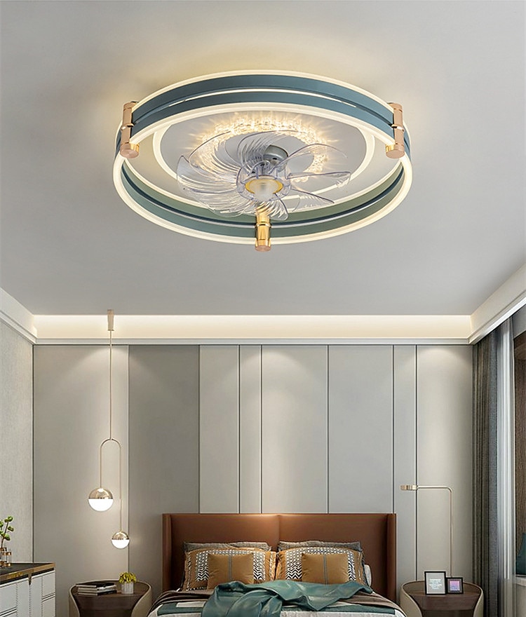 Lampada Da Soffitto A Led Di Lusso Con Ventilatore A Soffitto Lampada Da Soffitto del 2026 a $287.89 –P11