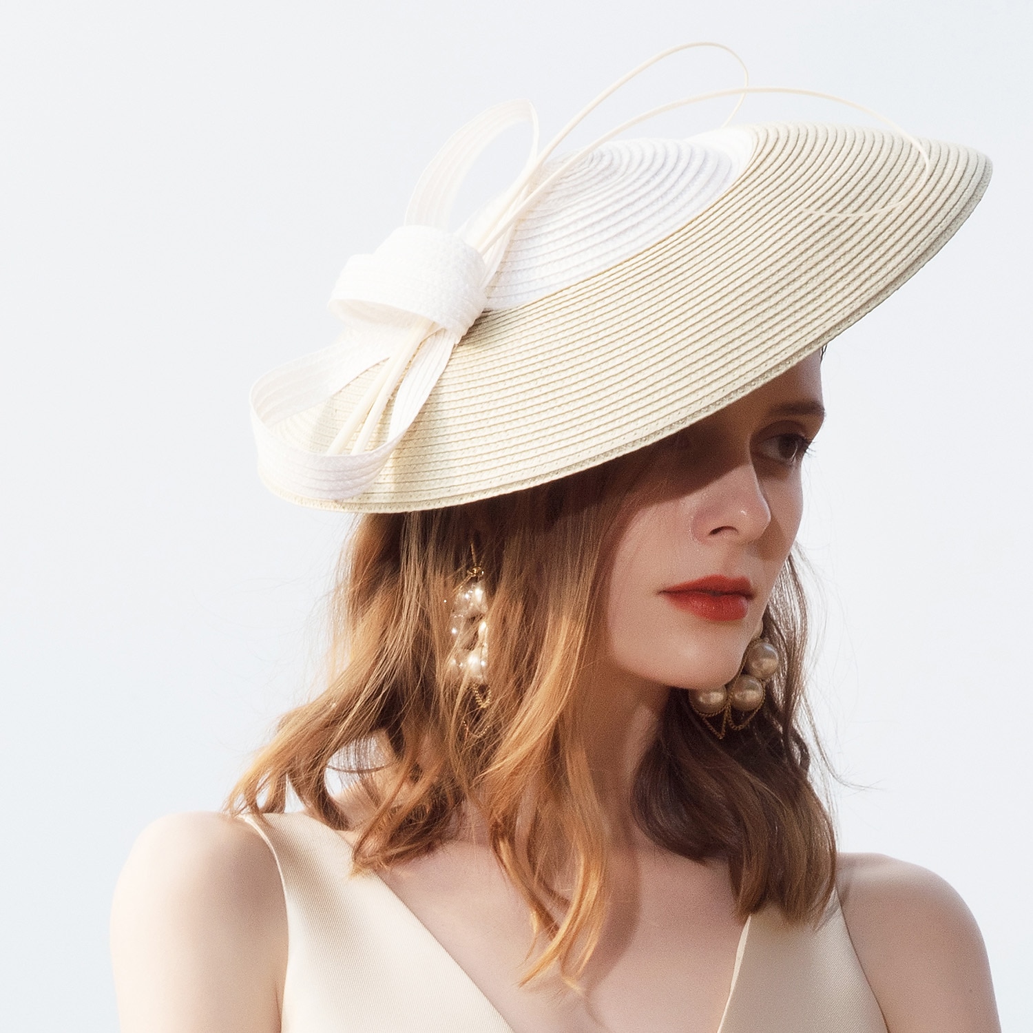 Women's Fascinators Pillbox Hat Cap Weddings Straw Fedora Vintage Sinamay Base Hats for Kentucky Tea Party Horse Race Ladies Day Headpiece dress to impress Race Day Dress 2025 - $39.99 –P15