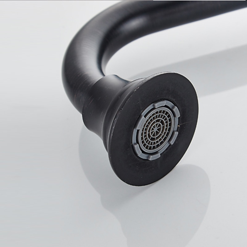 βρύση κουζίνας, ψηλό τόξο μονή λαβή με μία οπή περιστρεφόμενη τυπική ρετρό βρύση κουζίνας (αντίκες ορείχαλκος/ σφαίρα) 2026 - $153.99 –P3