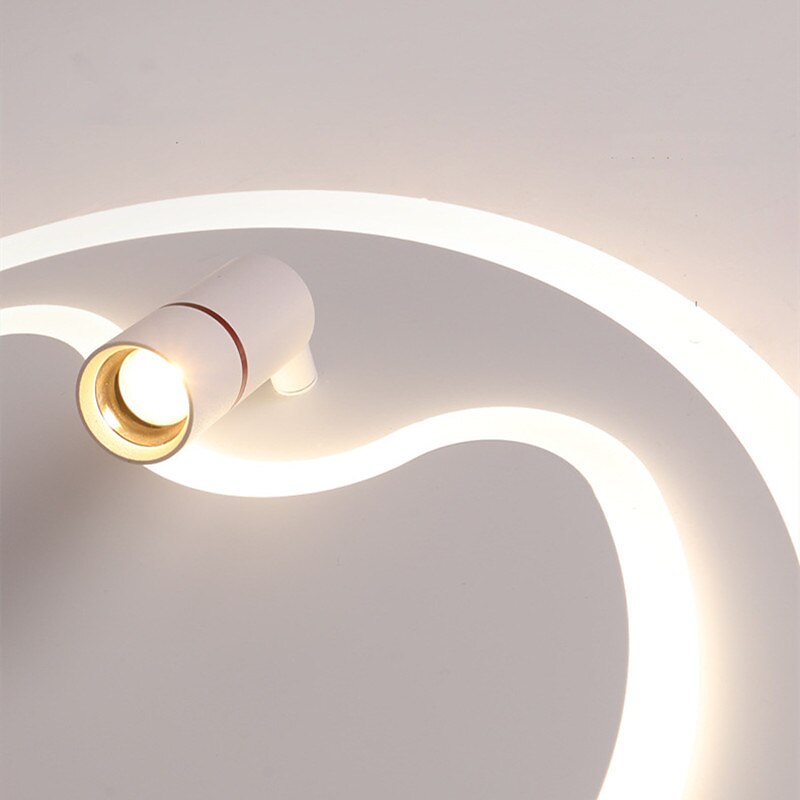 Deckenleuchte LED kreative Strahler einfache moderne runde Schlafzimmerlampe 2026 - $287.59 –P9