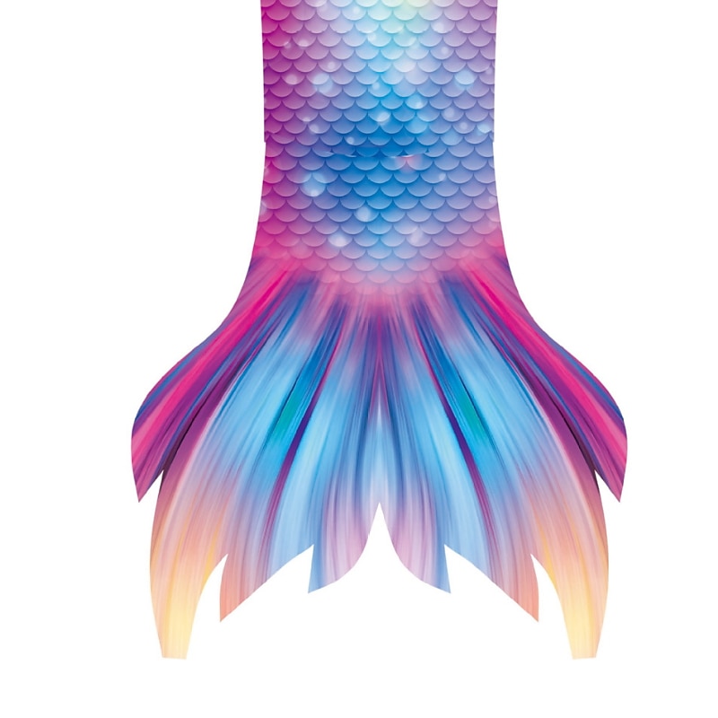 Enfants Fille Trois pièces Maillots de bain sirène Maillot de Bain Plage Natation Bloc de couleur à imprimé arc-en-ciel Actif Imprimer Maillots de bain 3-10 ans Eté Rose Claire Rose poussiéreuse de 2025 ? $36.99 –P10