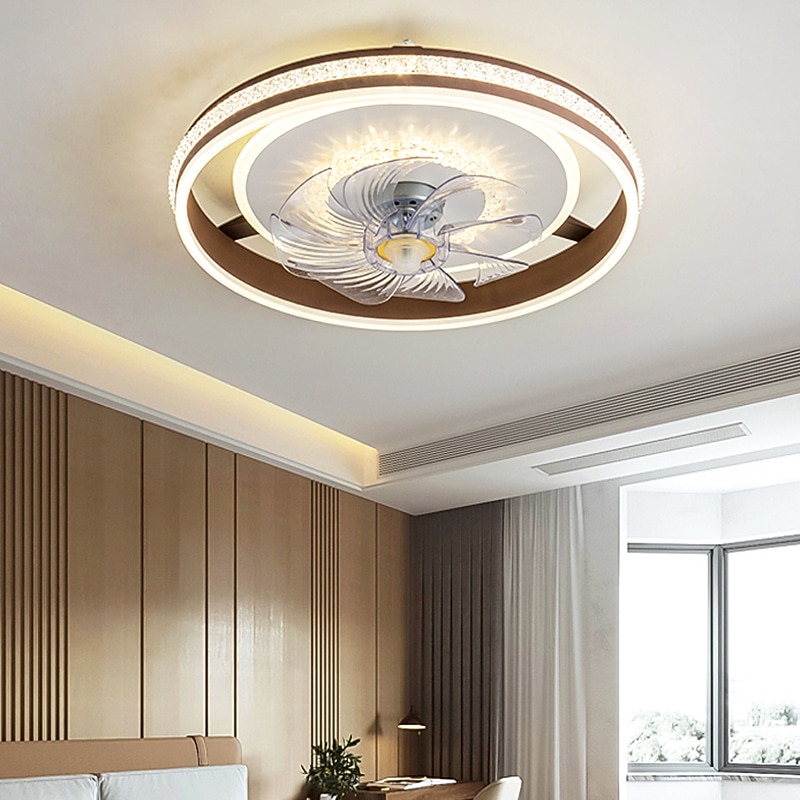 Lampada Da Soffitto A Led Di Lusso Con Ventilatore A Soffitto Lampada Da Soffitto del 2026 a $287.89 –P9