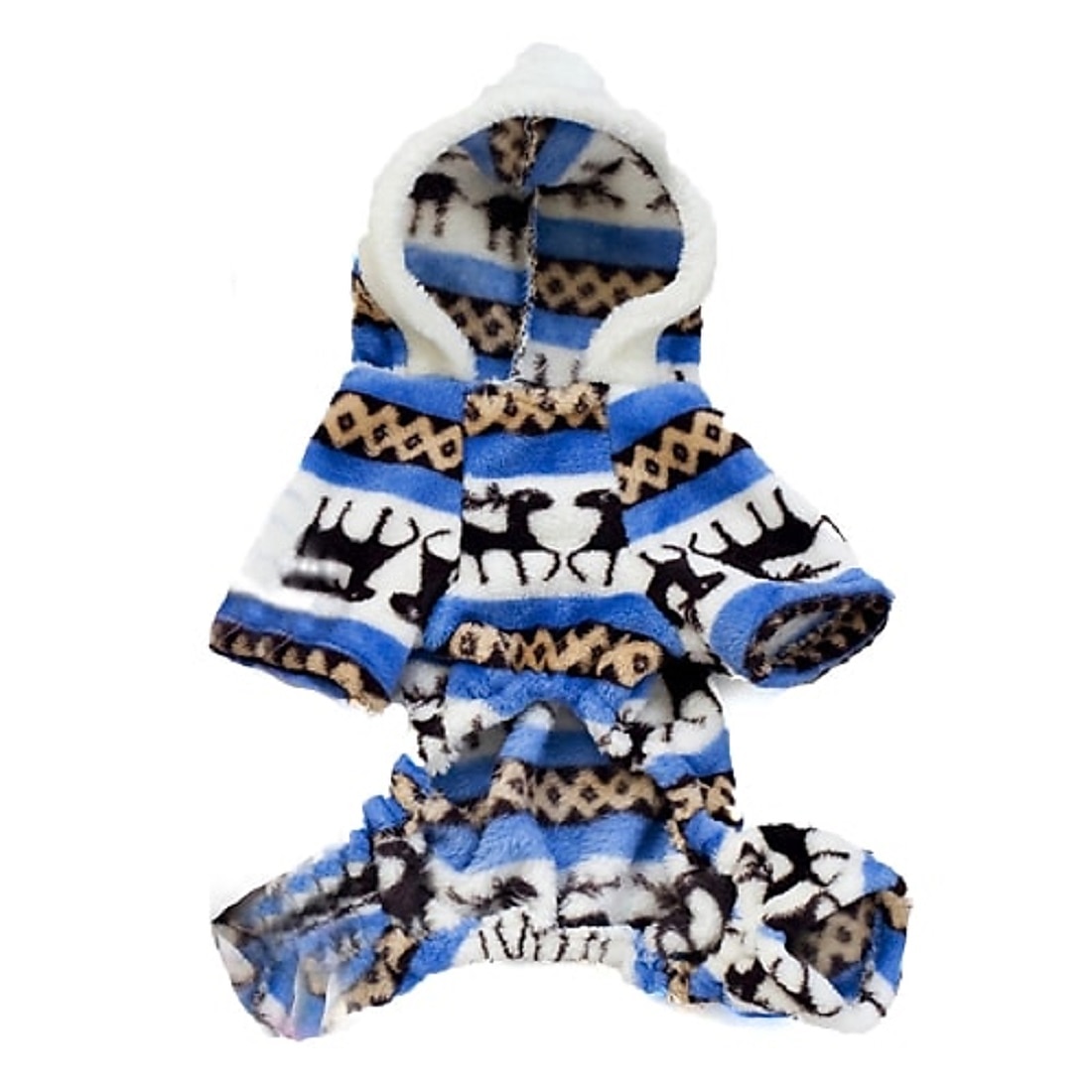 Dog Cat Hoodie Jumpsuit Pajamas Puppy Clothes Christmas Keep Warm Winter Warm Dog Clothing 2025 - $16.49 –P12