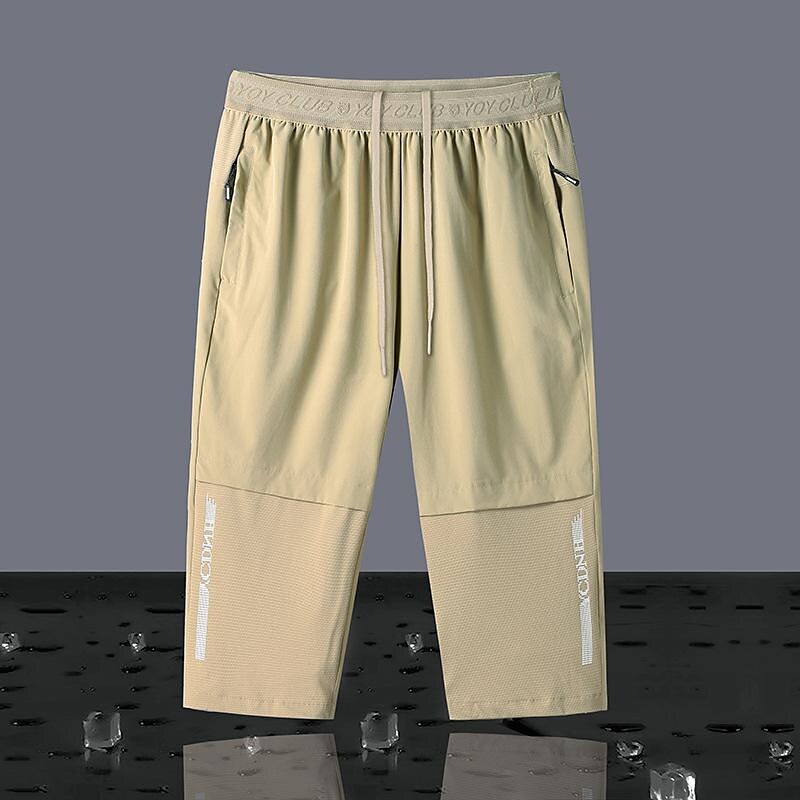 Homens Shorts de caminhada Verão Ao ar livre Respirável Secagem Rápida Bolso Com Zíper Leve Calças Capri Calças Com Cordão Cintura elástica Exército verde sete Cáqui Sete Pesca Alpinismo Praia M L XL de 2025 por $19.99 –P8
