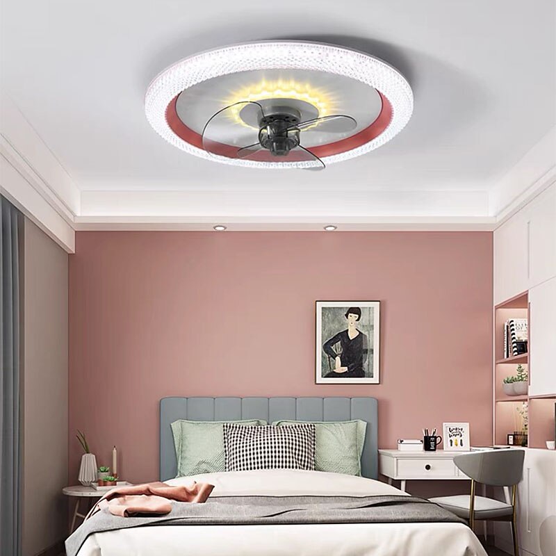 50 cm LED-Deckenventilator Licht Deckenventilator Metall lackiert moderne 220-240V 2026 - $249.39 –P3