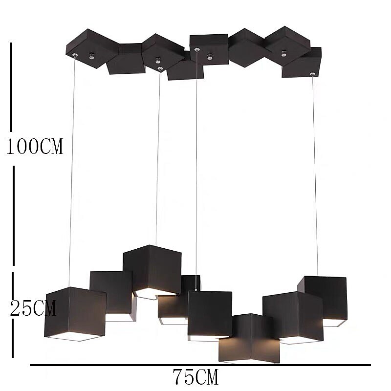 75 cm Single Design Pendant Light Metal Modern 220-240V 2025 - $499.99 –P3