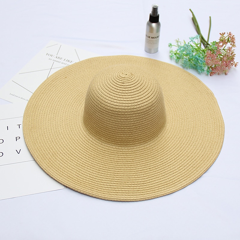 Klobouk Kentucky Derby Klobouky Sláma Slamák Sluneční klobouk Ležérní Dovolená Plážové Elegantní Retro styl S Sklady Čistá Barva Přílba Pokrývky Hlavy 2025 - $23.99 –P9