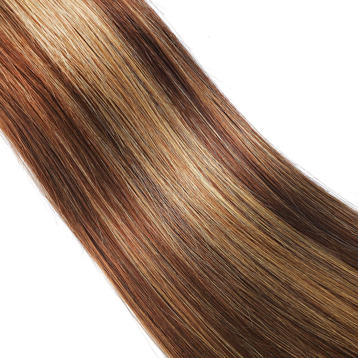 melír svazky vlasů panenské rovné lidské vlasy 3 svazky ombre medová blond p4/27 barva 2025 - $124.99 –P5