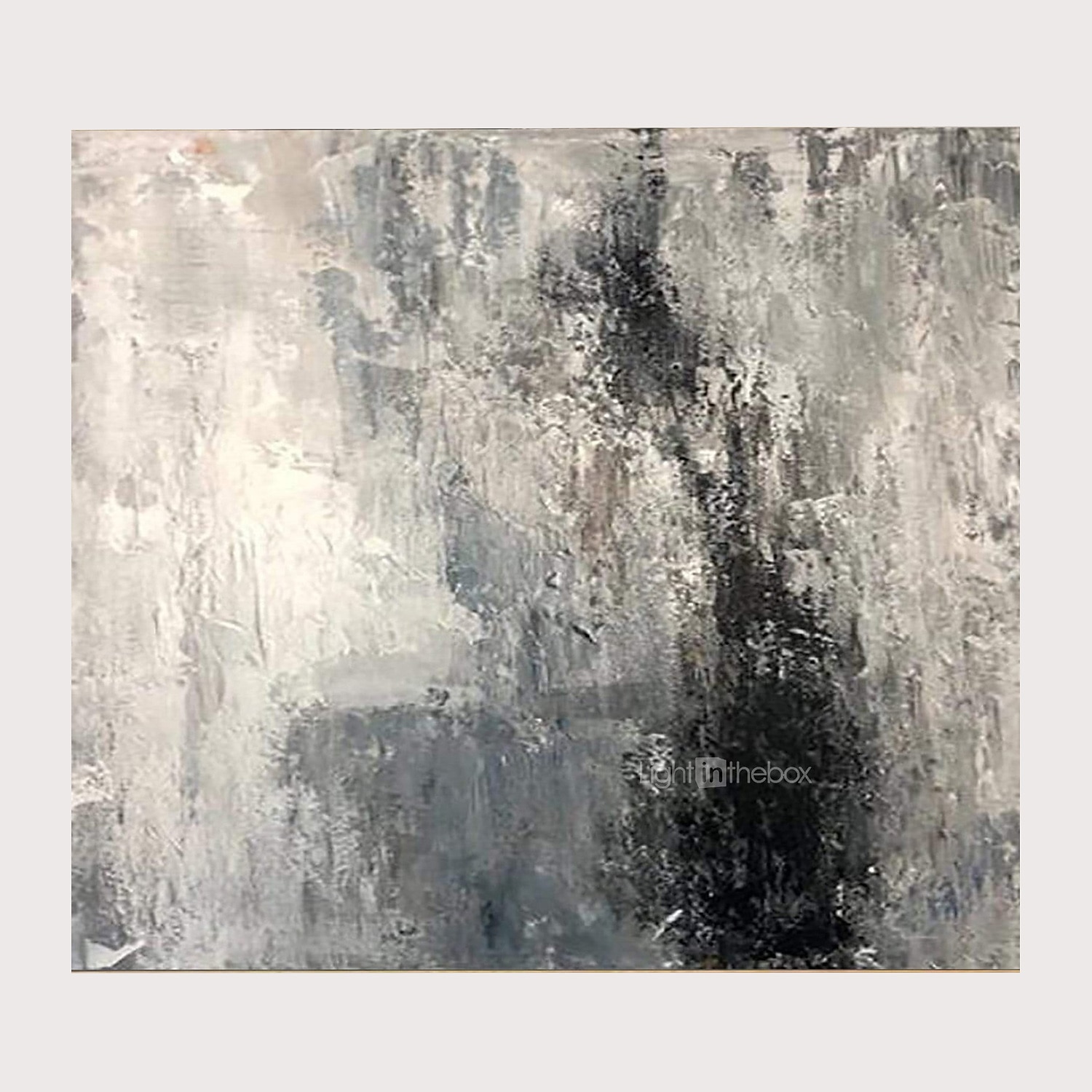 Hang-Painted öljymaalaus Maalattu Vaakatasoinen panoraama Abstrakti Maisema Moderni Ilman Inner Frame  (ei kehystä) 2025 - $122.99 –P4