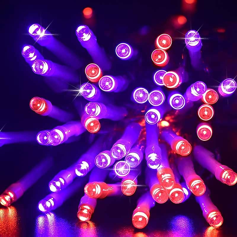 50m 100m ghirlanda albero di natale luci fatate 400 800led stringa di luce ip65 impermeabile catena giardino esterno ghirlanda festa di nozze vacanza paesaggio decorazione illuminazione blu colorato del 2025 a $66.99 –P14
