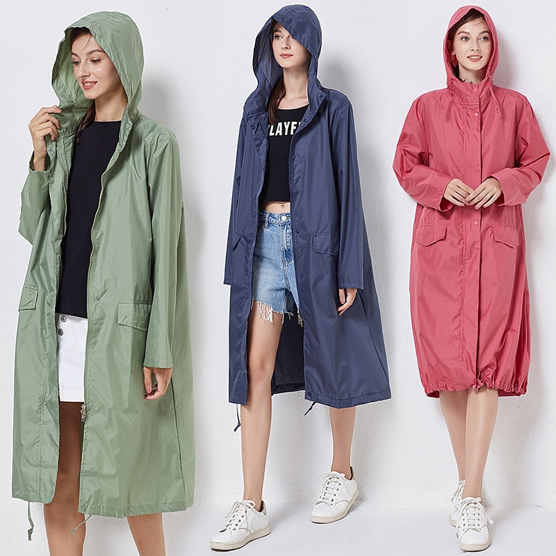 Per uomo Per donna Poncho antipioggia Giacca impermeabile da escursione Giacca anti-pioggia Estate All'aperto Ompermeabile Traspirante Asciugatura rapida Leggero Soprabiti Giacche a vento Bambini del 2025 a $34.99 –P3