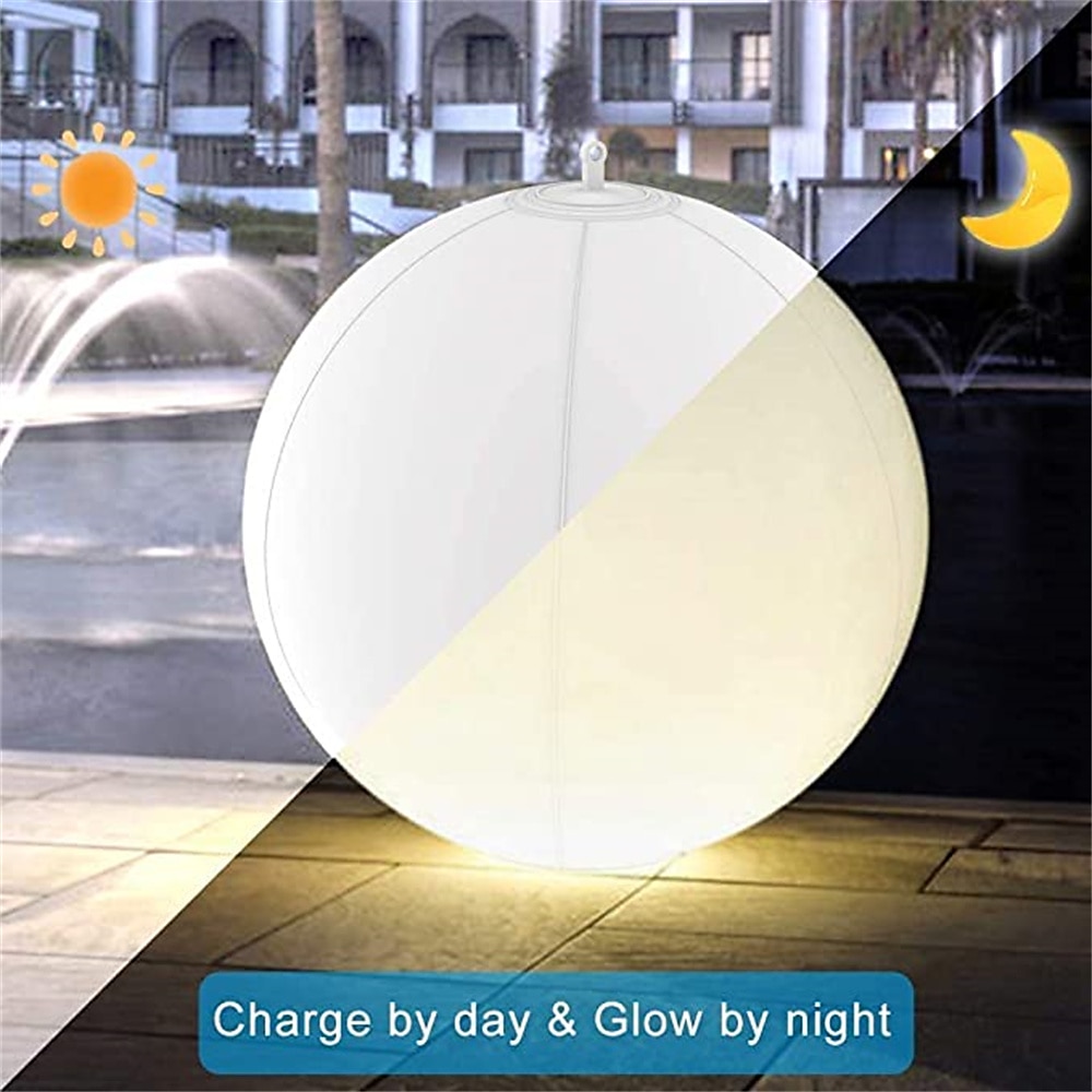 2pcs Solar Floating Pool Lights Outdoor Solar Garden Light Inflatable Floating Ball Light Waterproof Color Changing LED Night Lamp 2025 - $36.99 –P3
