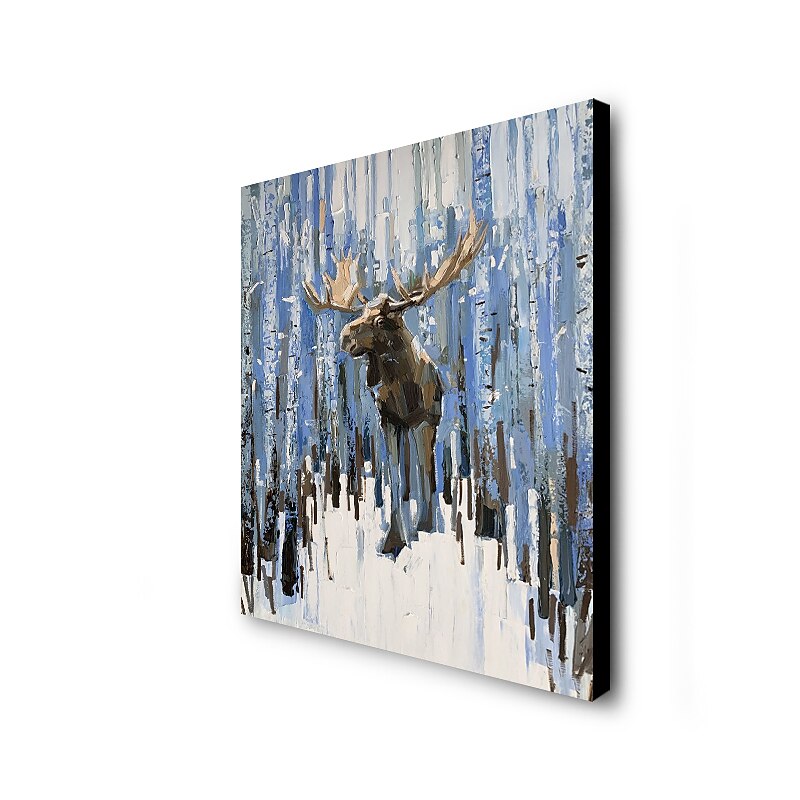 Oil Painting Hand Painted Vertical Animals Modern Rolled Canvas (No Frame) 2026 - $134.99 –P3