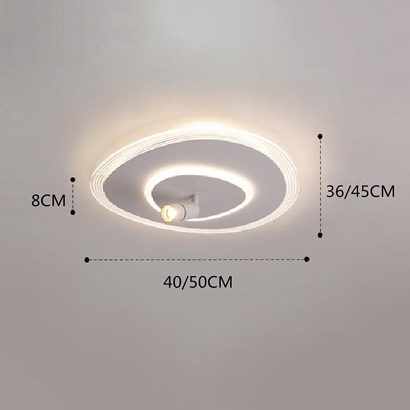 40/50 cm plafonnier led projecteur créatif lampe de chambre principale moderne de 2026 ? $279.99 –P10