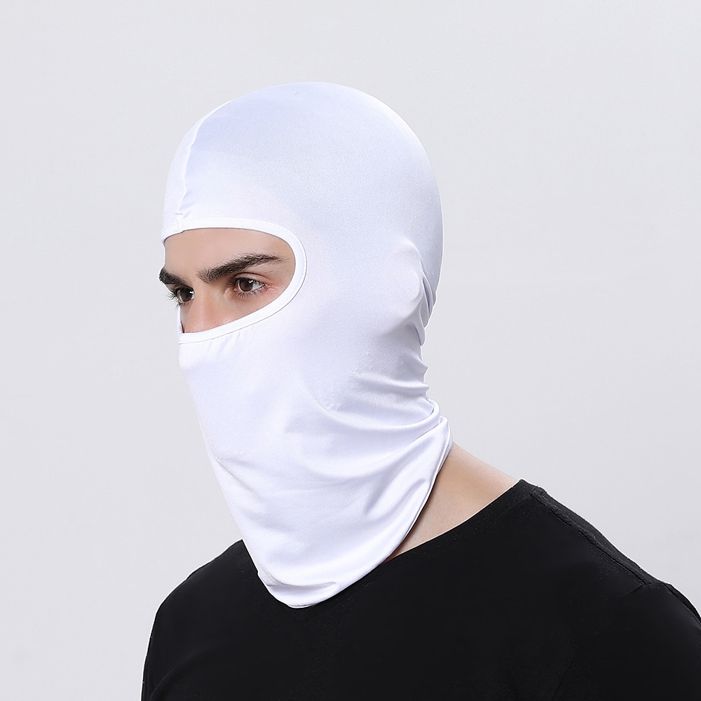 balaclavas Συμπαγές Χρώμα Αντιηλιακό Αναπνέει Με προστασία από την σκόνη Σκούπισμα ιδρώτα Άνετο Ποδήλατο / Ποδηλασία Σκούρο γκρι Λευκό Μαύρο για Ανδρικά Γυναικεία Ενηλίκων / Ελαστικό 2025 - $6.99 –P5