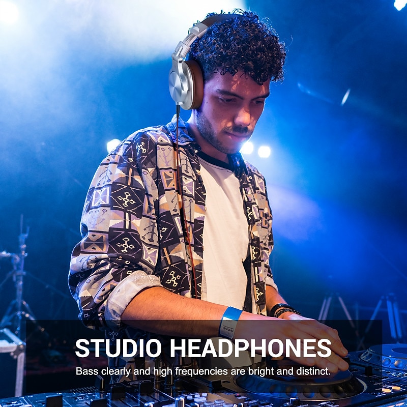 Oneodio A71 Wired Over Ear Headphone With Mic Studio DJ Headphones Professional Monitor Recording & Mixing Headset For Gaming 2025 - $46.99 –P6