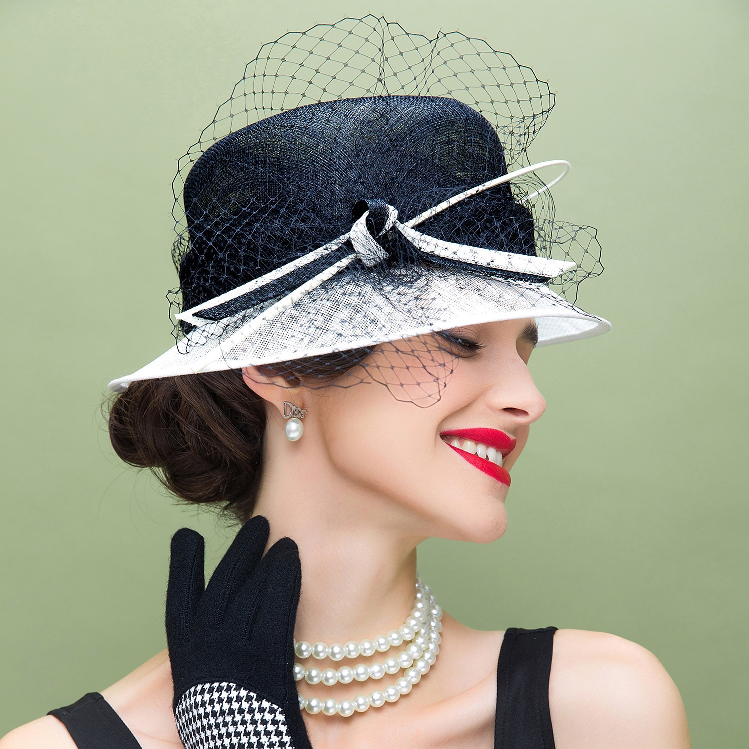 Retro-Hochzeitsfedern Lolita-Accessoires mit Farbblock 1pc besondere Anlässe / Partys / Abendkopfschmuck 2025 - $89.99 –P4