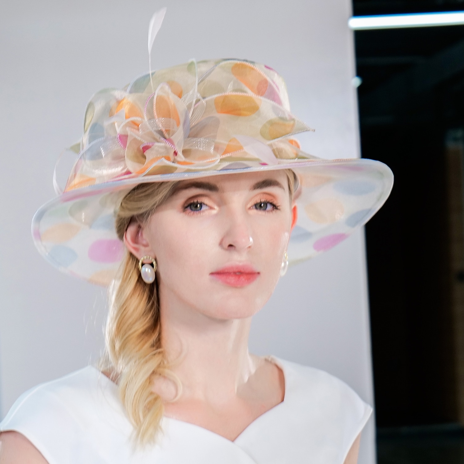 Flax / Silk / Organza Kentucky Hat / Hats / Headwear with Floral 1pc Special Occasion / Casual / Tea Party Headpiece dress to impress Race Day Dress 2025 - $60.99 –P11