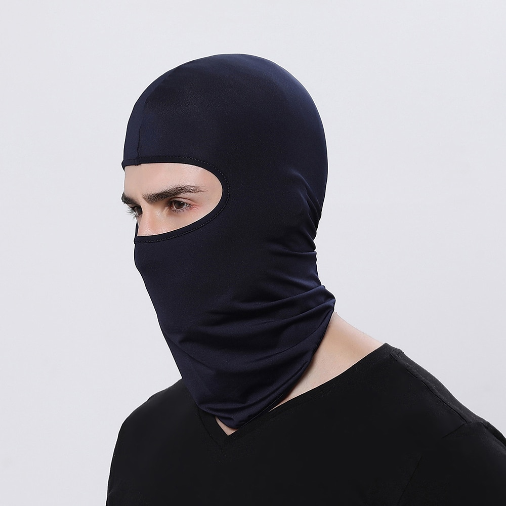 balaclavas Συμπαγές Χρώμα Αντιηλιακό Αναπνέει Με προστασία από την σκόνη Σκούπισμα ιδρώτα Άνετο Ποδήλατο / Ποδηλασία Σκούρο γκρι Λευκό Μαύρο για Ανδρικά Γυναικεία Ενηλίκων / Ελαστικό 2025 - $6.99 –P4