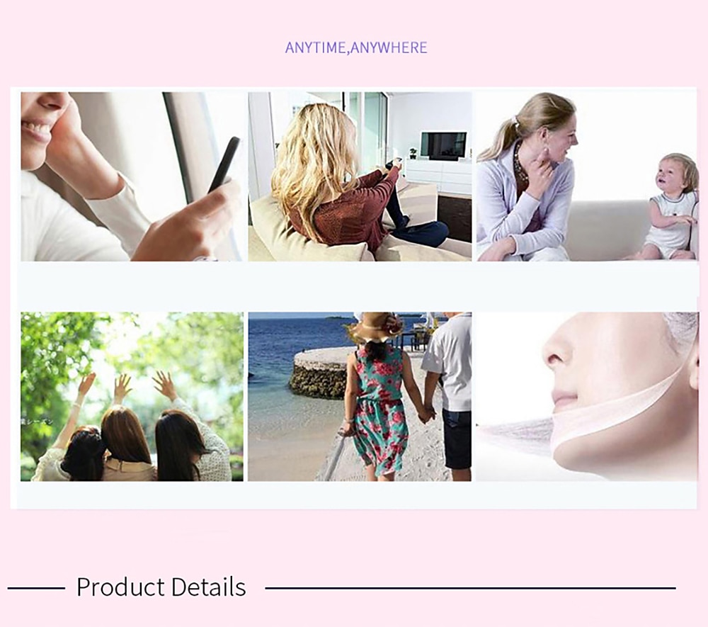 Face V Face Artifact Lifting V Face Bandage Small Face Plastic Face Mask V Face Device Facial Massager Double Chin Face Carving 2025 - $22.99 –P12