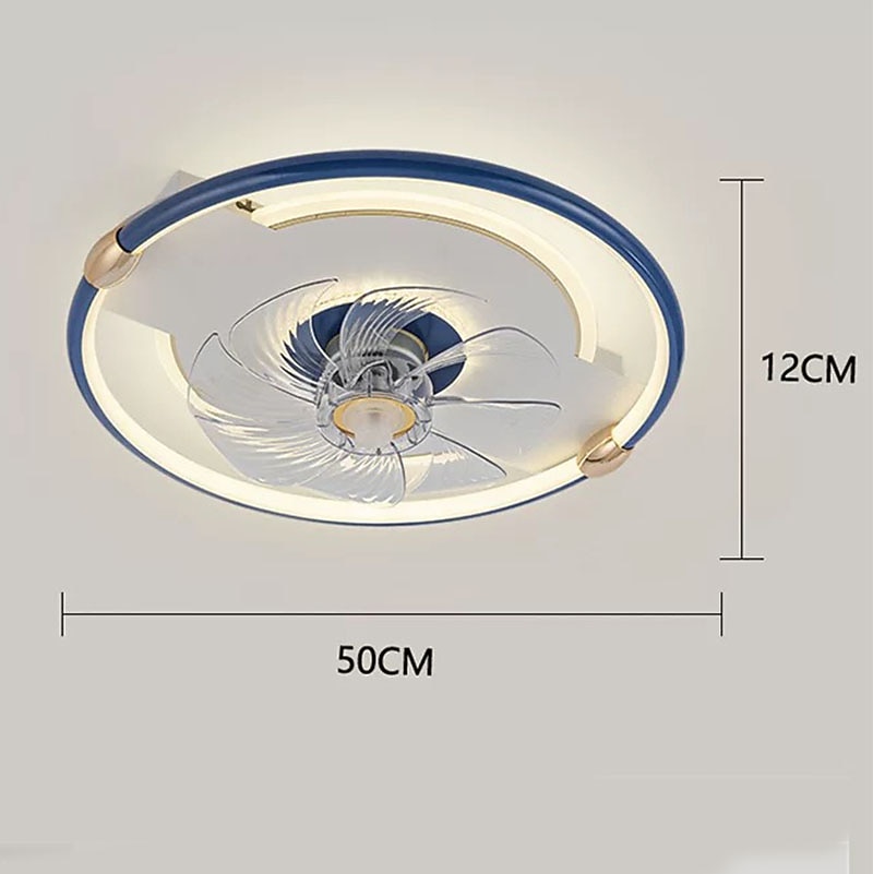 50 cm LED-Deckenventilator Licht Deckenventilator Metall lackiert moderne 220-240V 2026 - $322.99 –P2