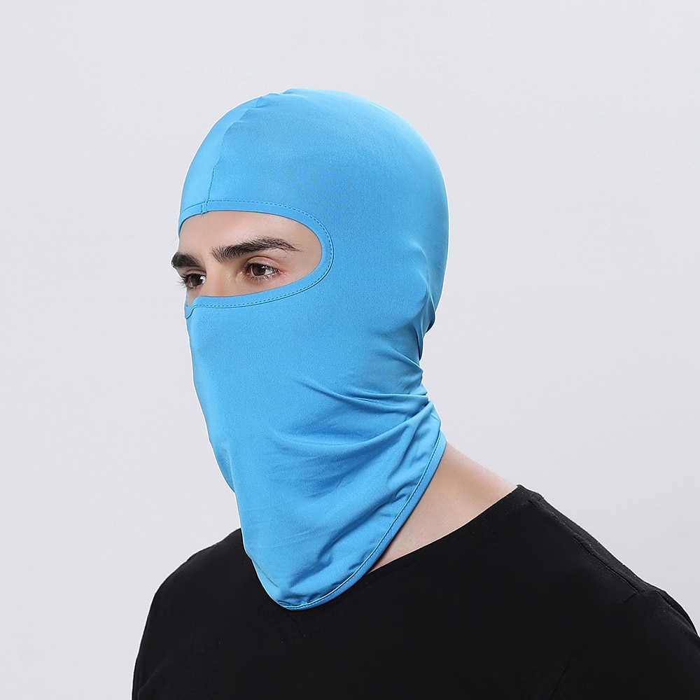 balaclavas Συμπαγές Χρώμα Αντιηλιακό Αναπνέει Με προστασία από την σκόνη Σκούπισμα ιδρώτα Άνετο Ποδήλατο / Ποδηλασία Σκούρο γκρι Λευκό Μαύρο για Ανδρικά Γυναικεία Ενηλίκων / Ελαστικό 2025 - $6.99 –P6