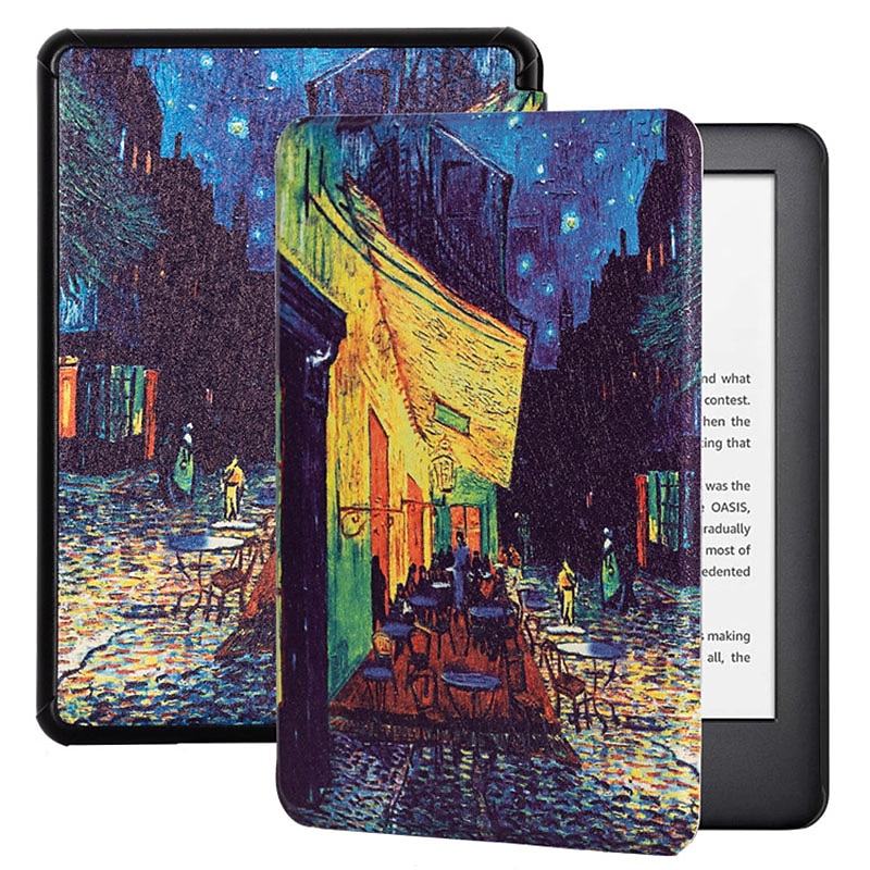 Tavoletta Custodie cover Per Amazon Kindle Paperwhite 6,8'' 11° Paperwhite 6'' 10° Kindle Oasis 7.0 pollici Kindle 6.0 pollici 2021 2020 Ultra sottile A calamita Sveglia / Spegnimento automatico del 2025 a $22.99 –P2