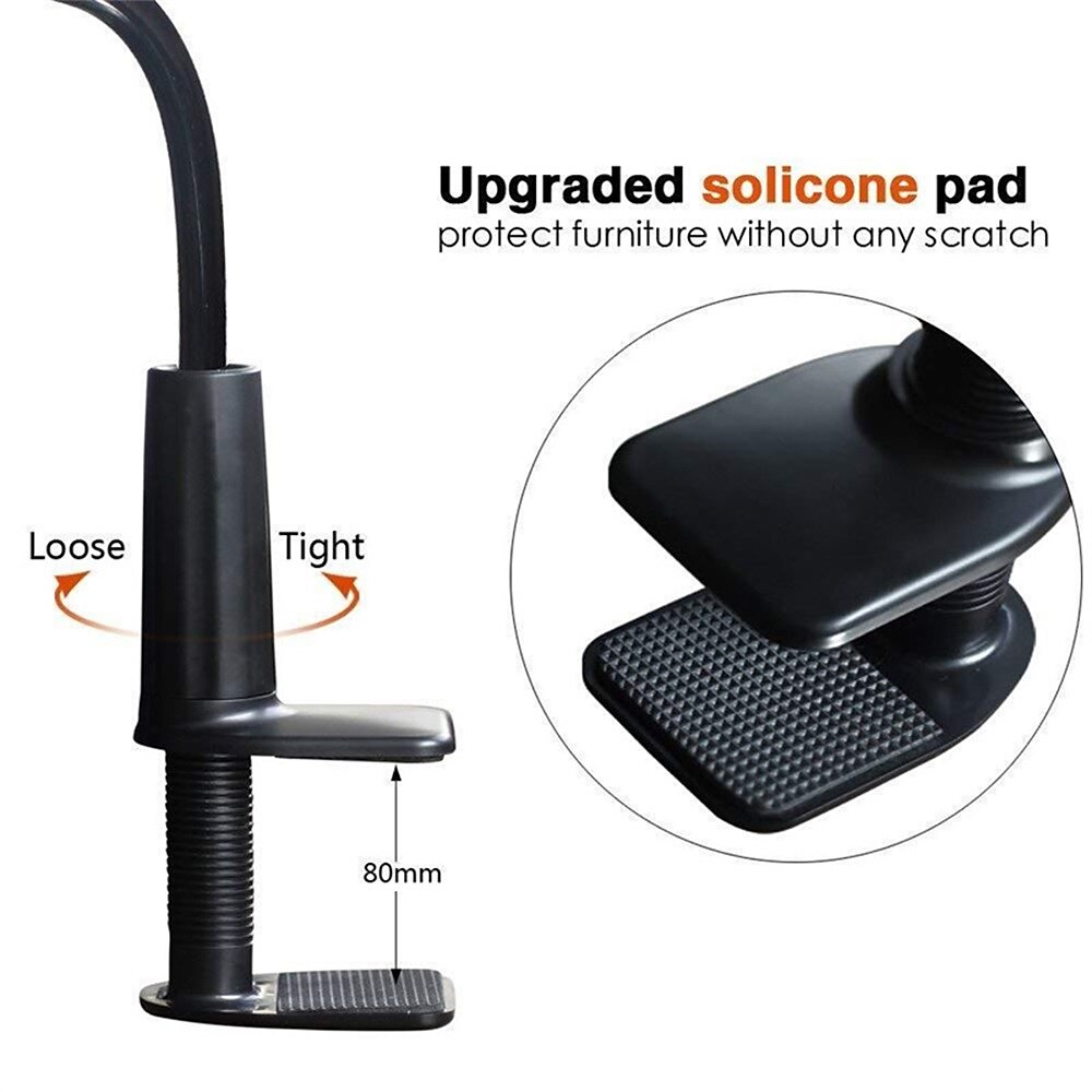 Flexible 360 Lazy Bed Desk Phone Holder & Stands Gooseneck Mount Stand For iPad Android Tablet 2025 - $17.99 –P4