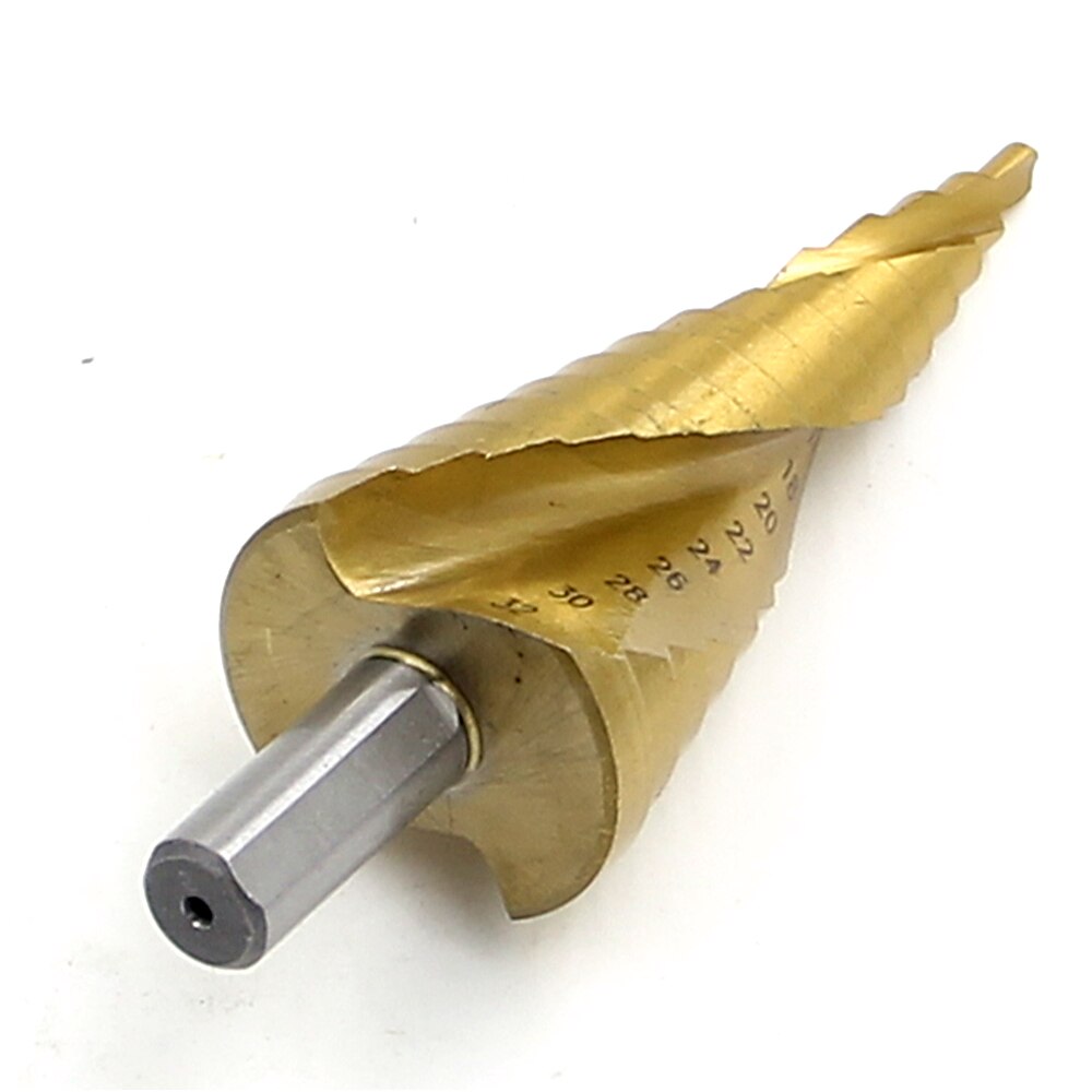 HSS Step Drill Bits 4mm-32mm Spiral groove Power Tools Triangular handle Wholesale Price High Quality metal Drilling Titanium 2025 - $19.99 –P4