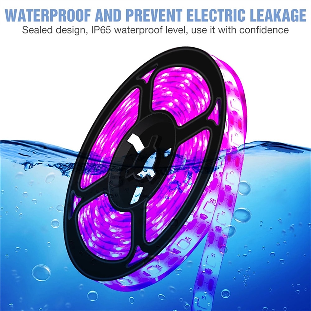 5 м светодиодный светильник для выращивания, полный спектр постоянного тока, 5 В, usb, светильник для выращивания растений, светодиодная лента, фитолампа для рассады овощей, цветов, палатка для 2025 - $27.99 –P4