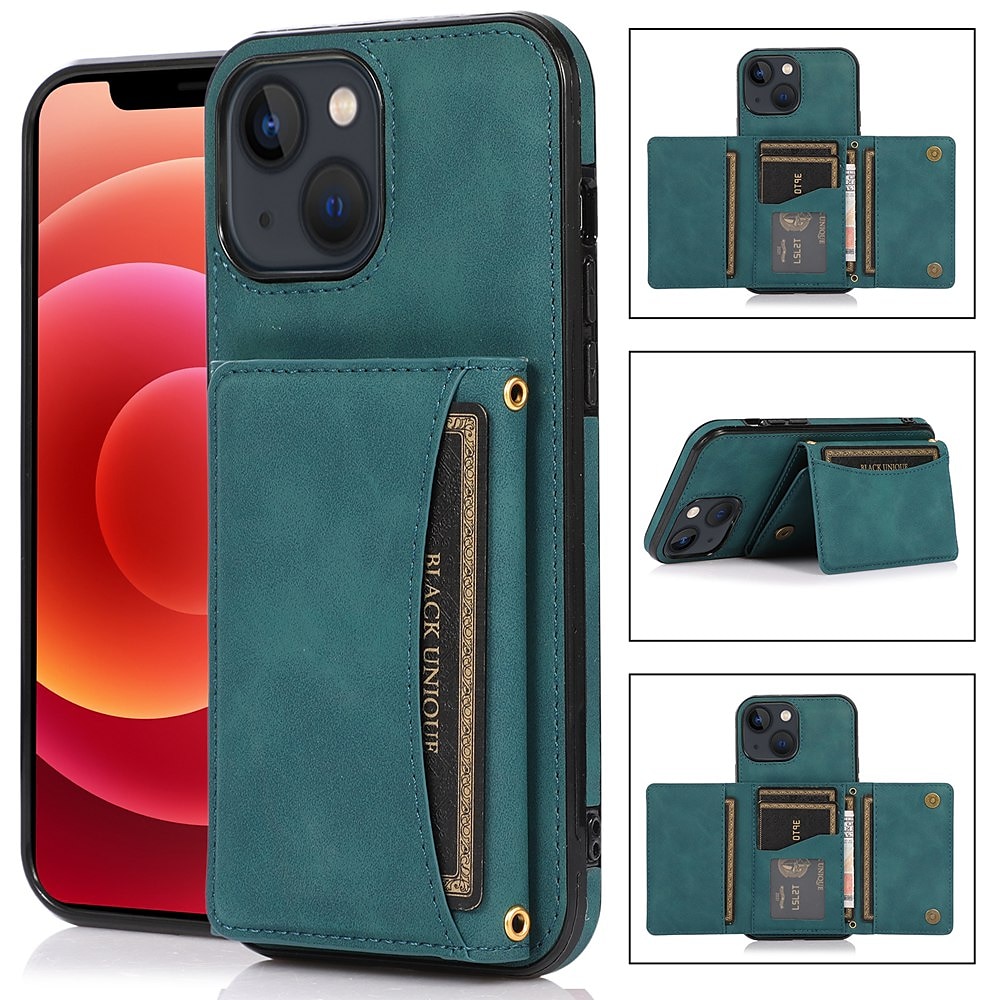 For Iphone 14 Plus 13 12 11 Pro Max Wallet Case With Card Holder